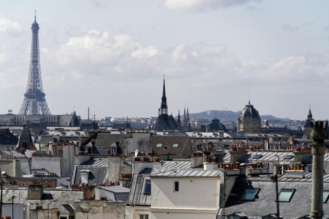 Bright And Homely 1 Bedroom Rooftop Apartment In The Marais In Paris Exterior photo